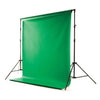 Falcon Eyes Hintergrund Vinyl Chroma Key Grün 1,38 x 6,09 m