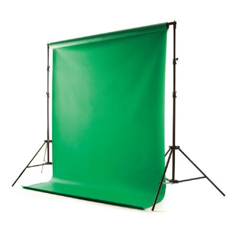 Falcon Eyes Hintergrund Vinyl Chroma Key Grün 1,38 x 6,09 m
