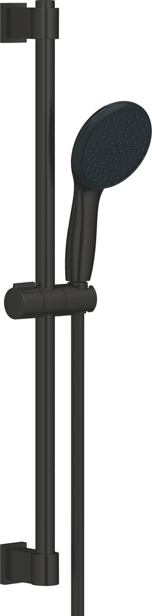 Grohe Vitalio Start 110 Brauseset – mit Brausestange – 2 Strahlarten – wassersparend – mattschwarz