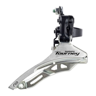Shimano Voorchaeilleur 3 x 6 7 Speed-Turnier FD-Ty300 Down Swing Down Pull High Clamp 28,6 mm 42T (66-69 °)