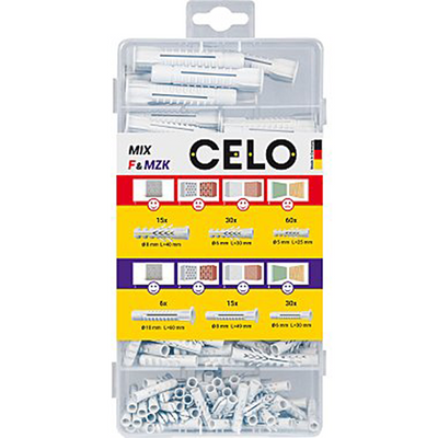 Celo 1069756 - Sortimentskasten f5,f6,f8 mzk inklusive Schrauben | 5 Stück