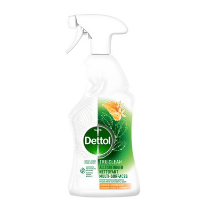 Dettol 1070305 – Truclean Mandarine Zitronenbaumblüte 750 ml | 3 Stück