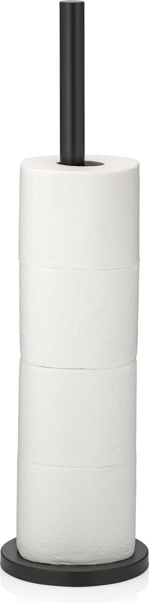Kela Toilettenpapierhalter, für 5 Rollen, 57 cm, schwarz - | Karte