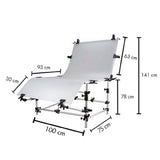 Falcon Eyes Aufnahmetisch ST-1020A 100x200 - afbeelding 1