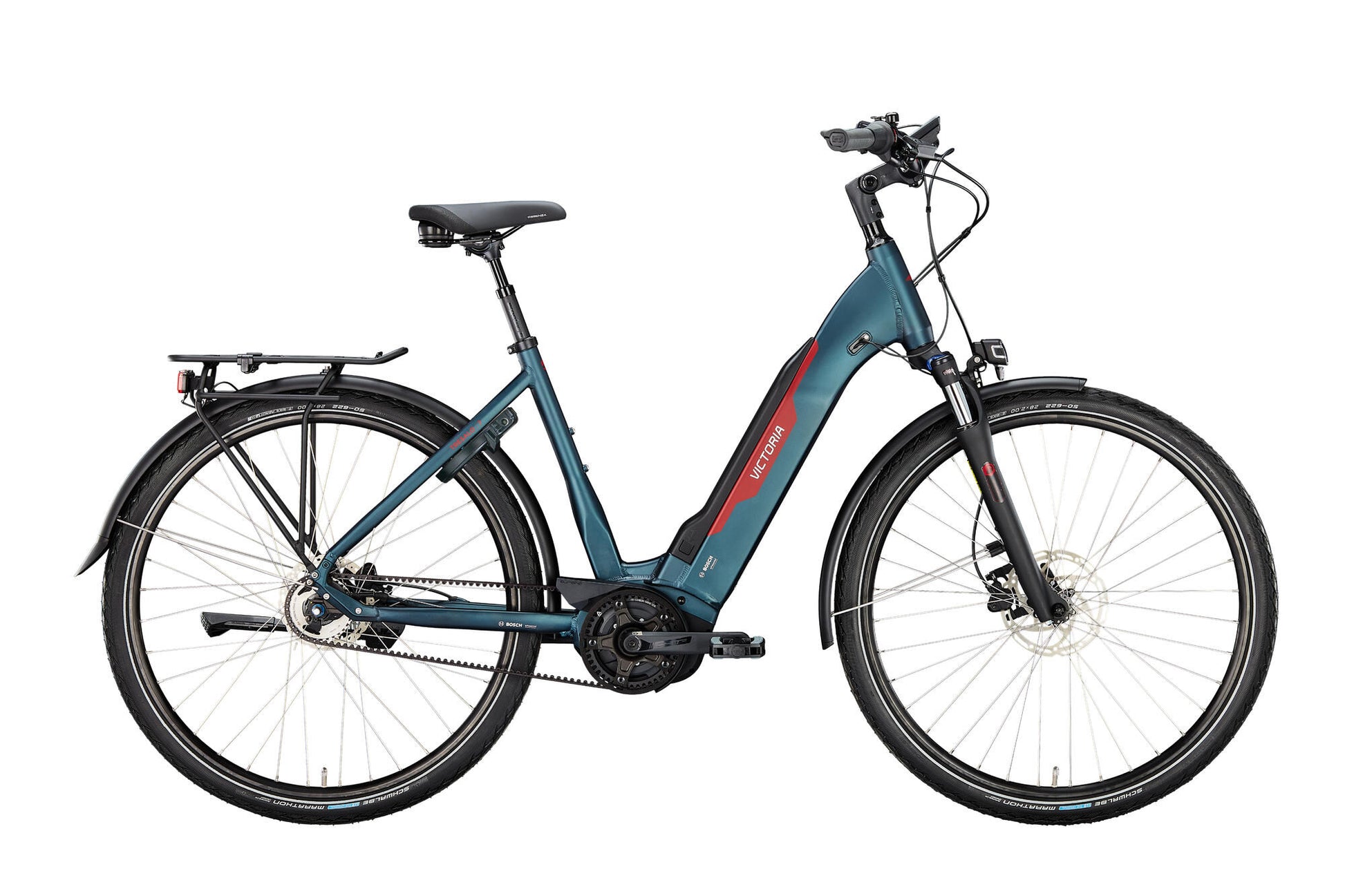 Victoria Electric Trekking Bike Tresalo 7 (#1) eBike Vic.Tresalo 7 28 60 Welle 5sp CB Dunkle Nacht