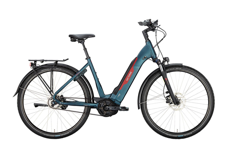 Victoria Electric Trekking Bike Tresalo 7 (#1) eBike Vic.Tresalo 7 28 60 Welle 5sp CB Dunkle Nacht