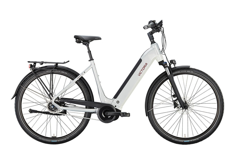 Victoria Electric Trekking Bike Tresalo 15 (#1) Ebike Vict. Tresalo 15 28 48 5sp CB Silber