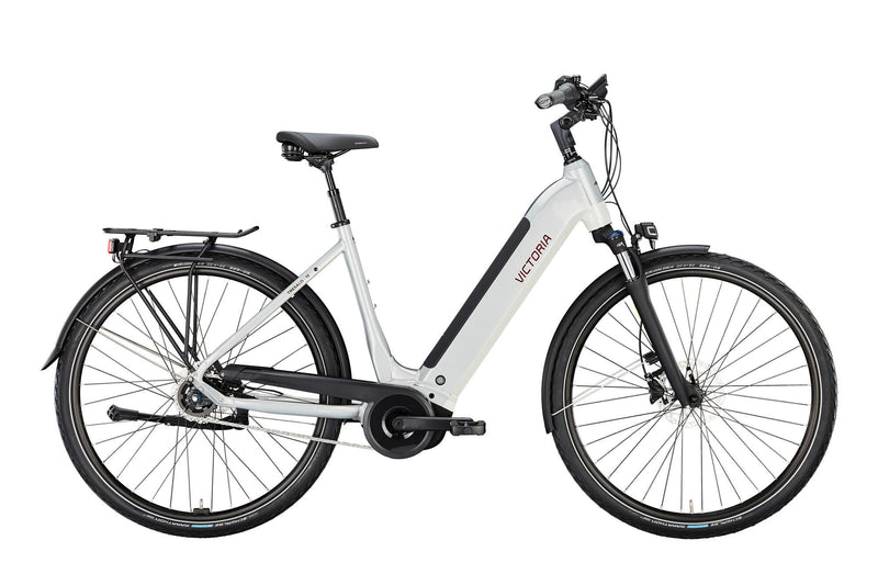 Victoria Electric Trekking Bike Tresalo 15 (#1) Ebike Vict. Tresalo 15 28 48 5sp CB Silber