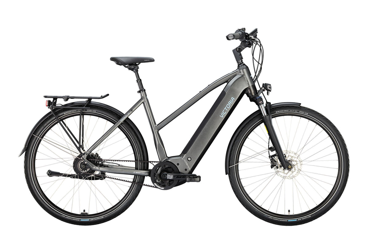 Victoria Electric Trekking Bike Tresalo 17 (#1) Ebike Vict. Tresalo 17 28 48 Env. Fledermaus schwarz