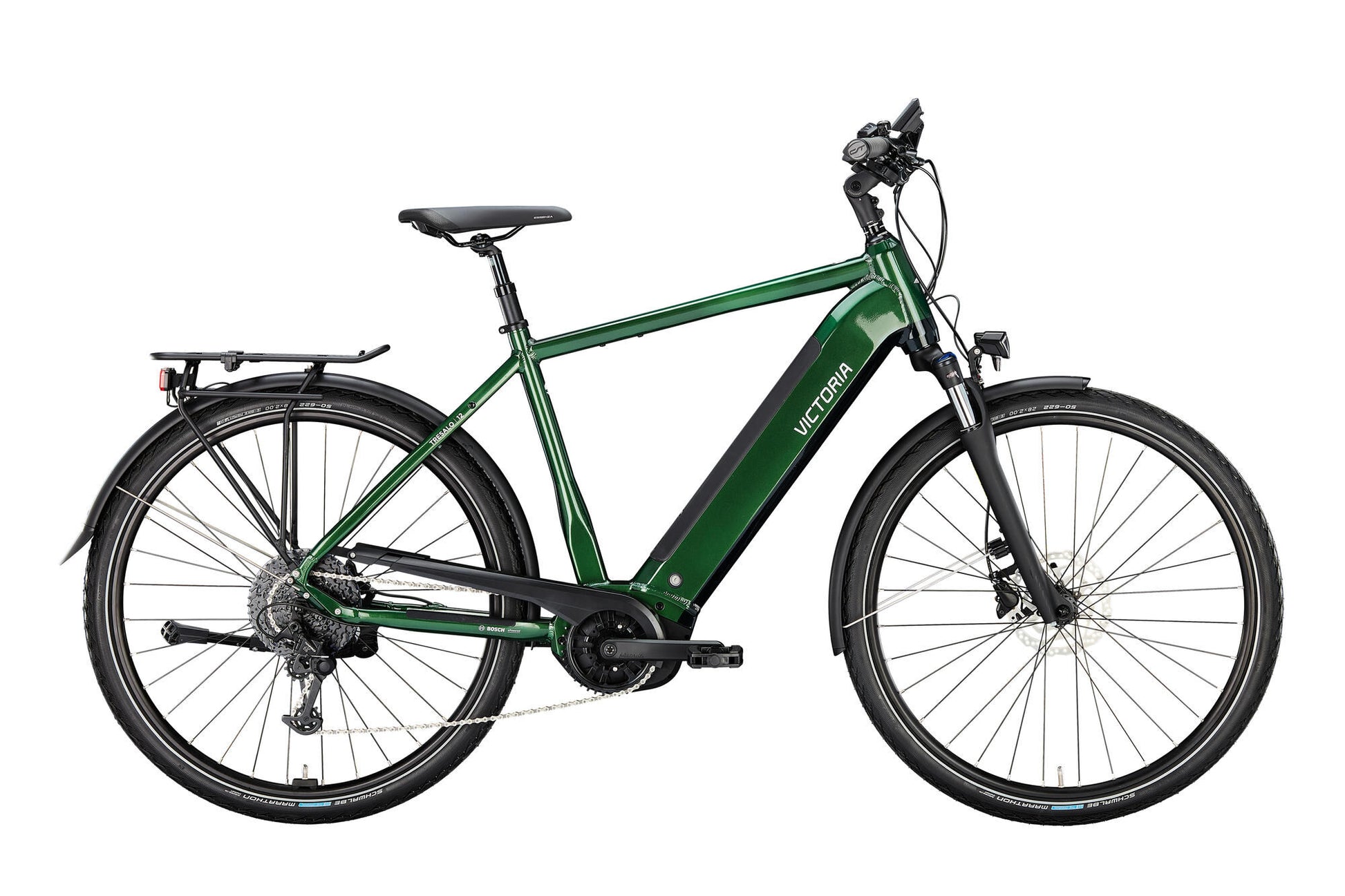 Victoria Electric Trekking Bike Tresalo 12 (#1) Ebike Vict. Tresalo 12 28 55 9sp grün
