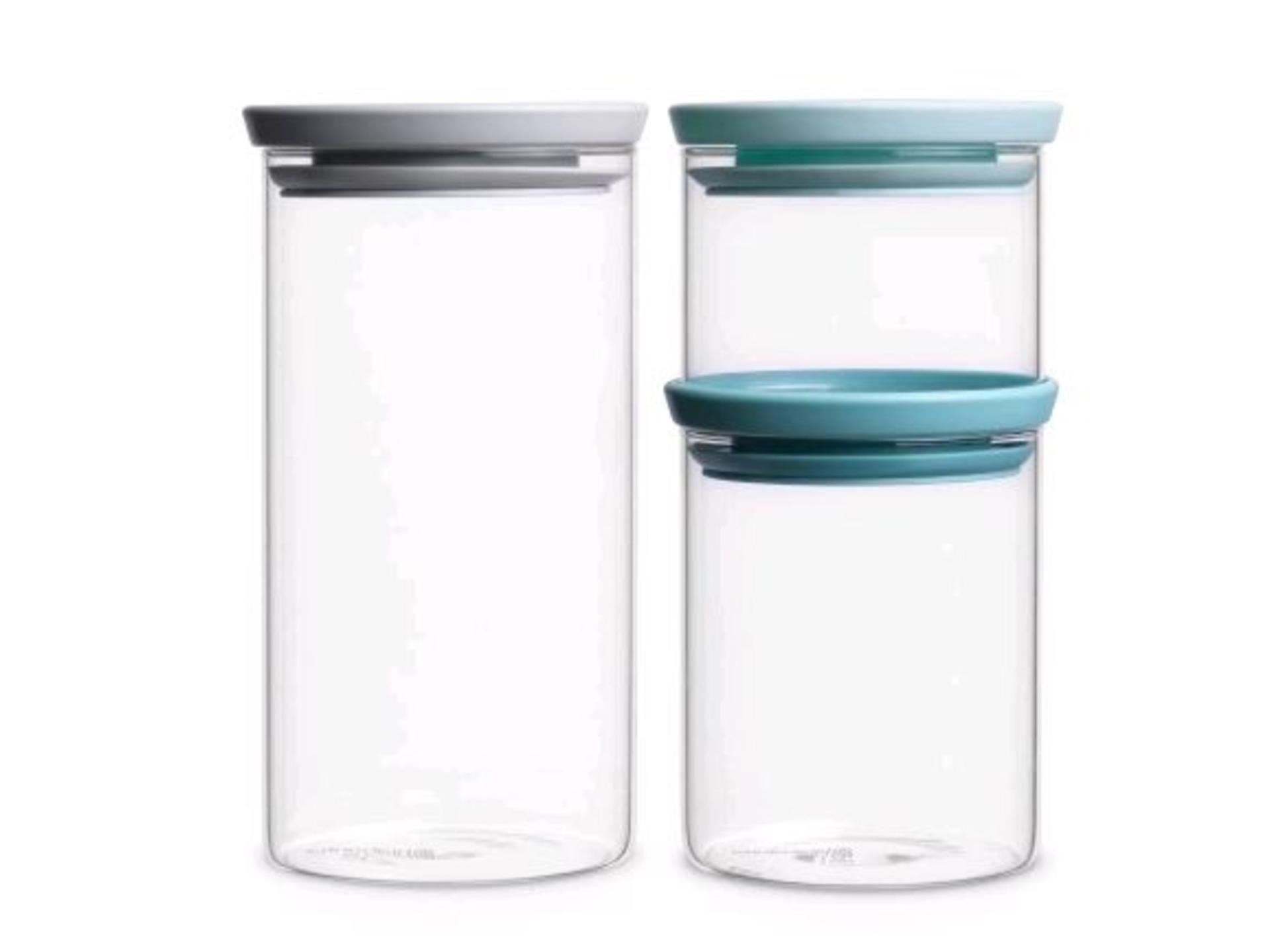 Brabantia Vorratsbehälter-Set 3 Glas