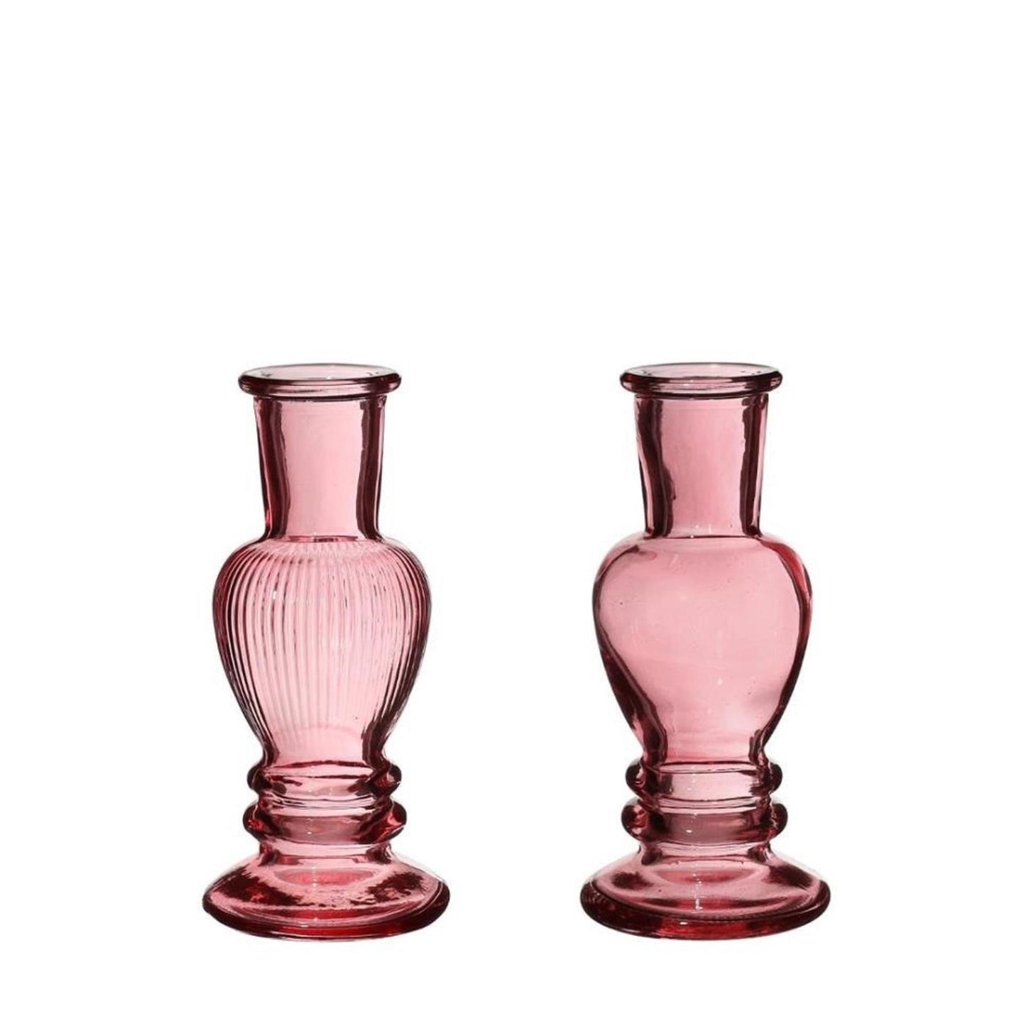 Ideen 4 Jahreszeiten Kerzenständer Venedig rosa ø5xh11,3cm