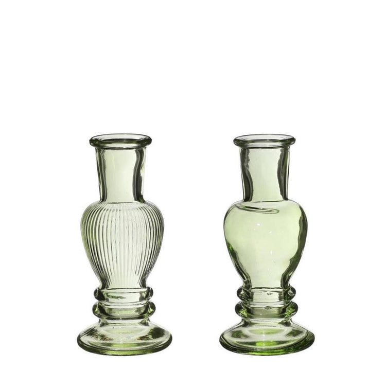 Ideen 4 Jahreszeiten Kerzenständer Venedig grün ø5xh11,3cm