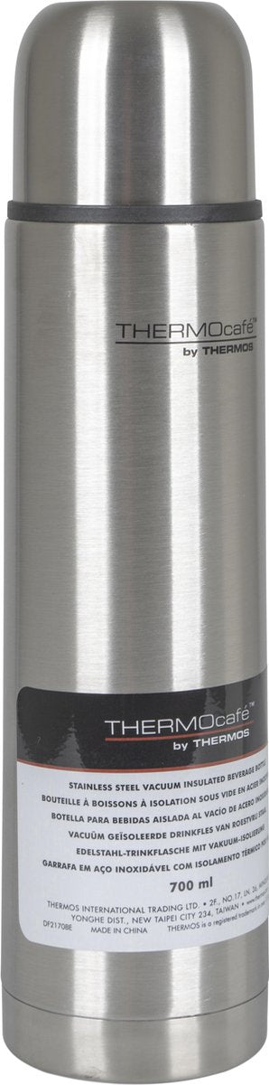 Thermos-Isolierflasche - Alltag - 700 ml - Silber