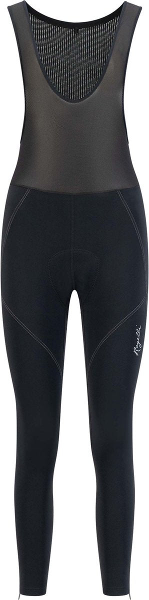 Rogelli Liona lange Radhose Damen – Sitzpolster und Hosenträger – Schwarz – M