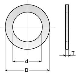 Reduzierring 30-25x2