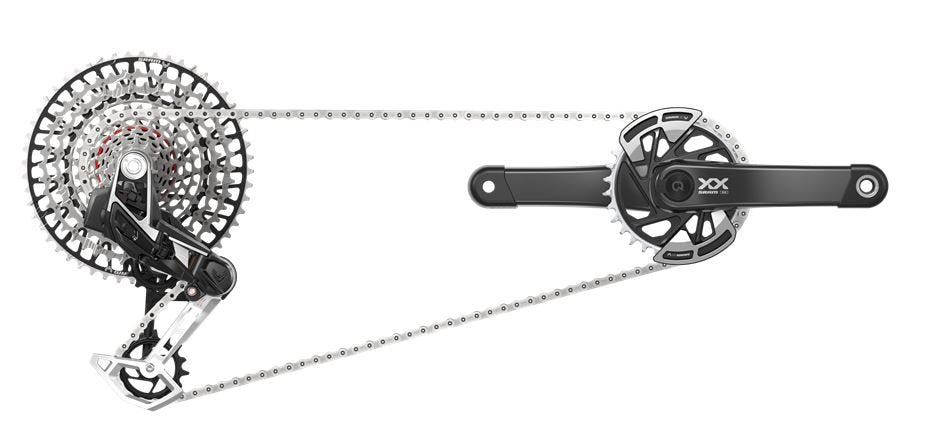 Sram set xx eagle axs tr. 170 mm PM