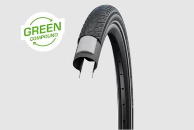 Schwalbe Tire 28-2.00 (50-622) Road Cruiser plus PG Black +R.