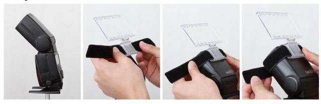 Falcon Eyes Farbfilter CFA-30K für Speedlite-Kamera-Fliterer