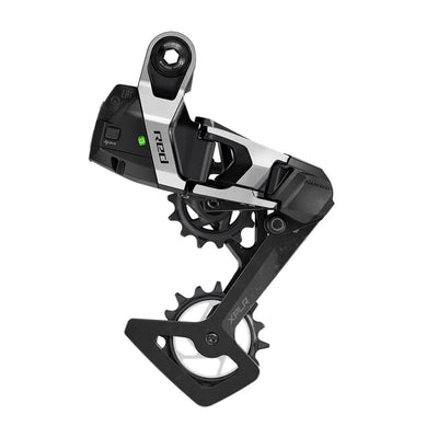 SRAM HINTERSAGE. Rot XPLR AXS E1 10-46T Silber