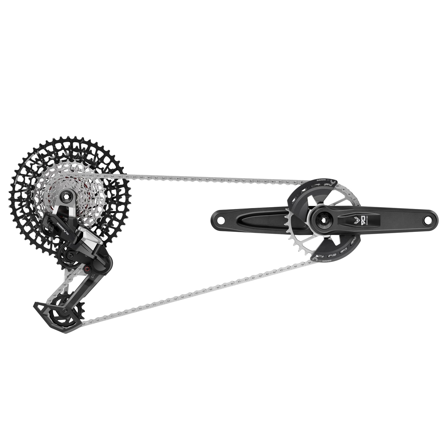 SRAM -Schaltgruppe Set T Eagle 90 175 mm