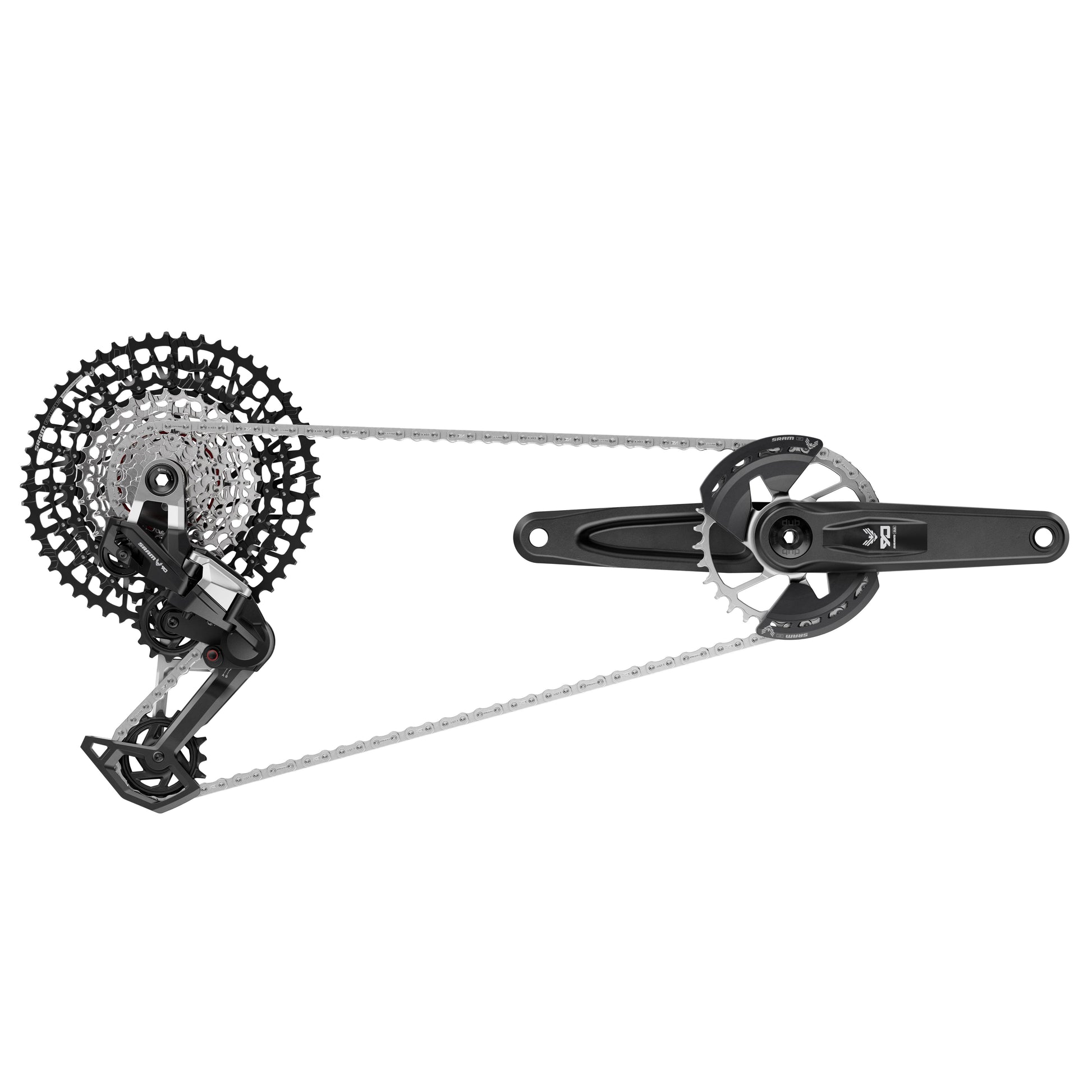SRAM -Schaltgruppe Set T Eagle 90 175 mm