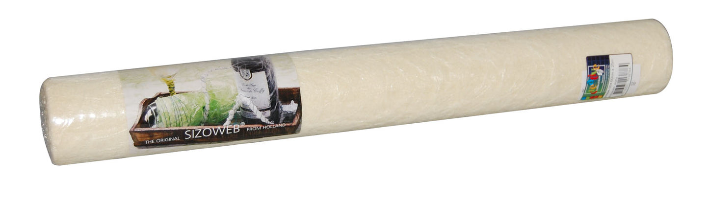 Vaessen creative • Sizoweb 5mx30cm in cremefarbener Tube