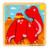 Bigjigs Holzformpuzzle Diplodocus – 4-tlg.