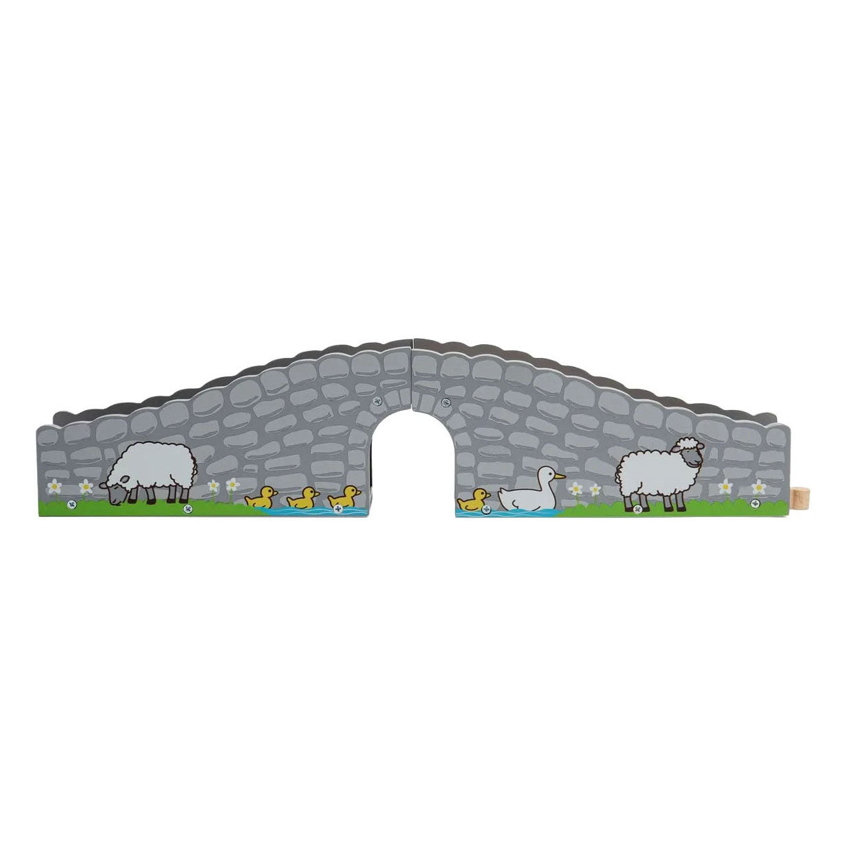 Bigjigs Holzschienen – Bauernhofbrücke