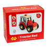 Bigjigs hölzerner roter Traktor
