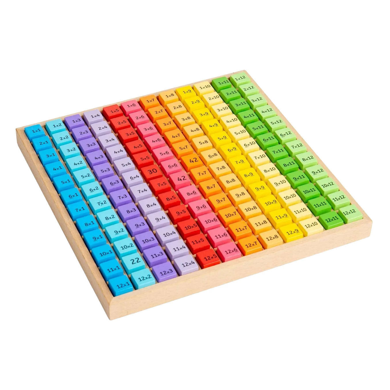 Bigjigs Lerntische aus Holz – 120 Stück.