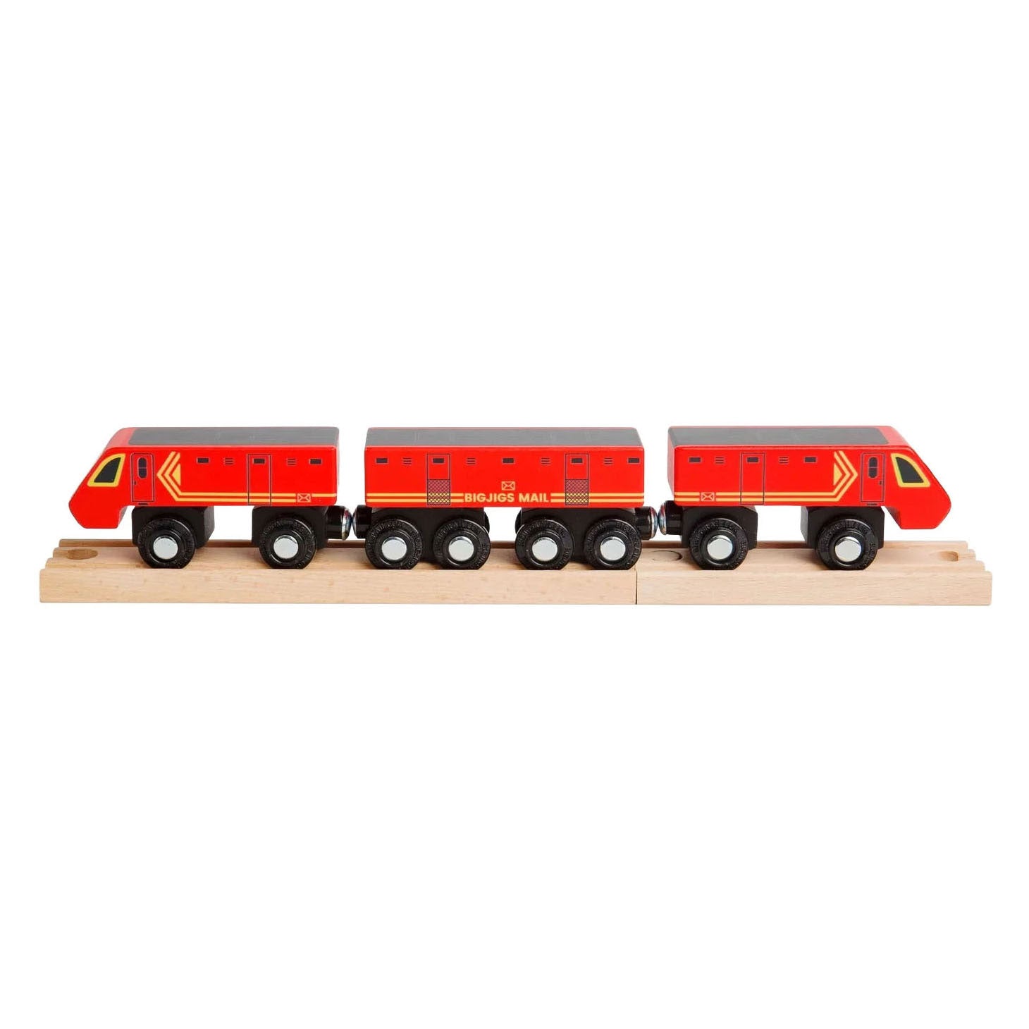 Bigjigs Holzposteisenbahn – 5 Stk.