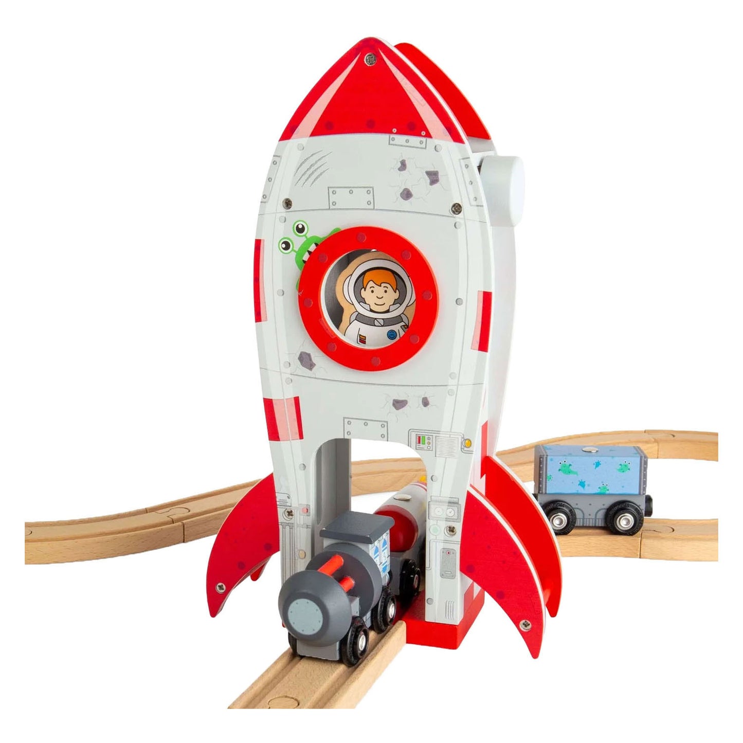 Bigjigs Holzschienen – Rakete
