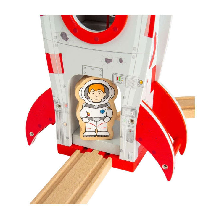Bigjigs Holzschienen – Rakete