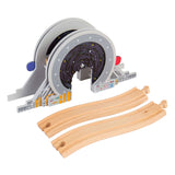 Bigjigs Holzschienen – Weltraumbrücke - afbeelding 1