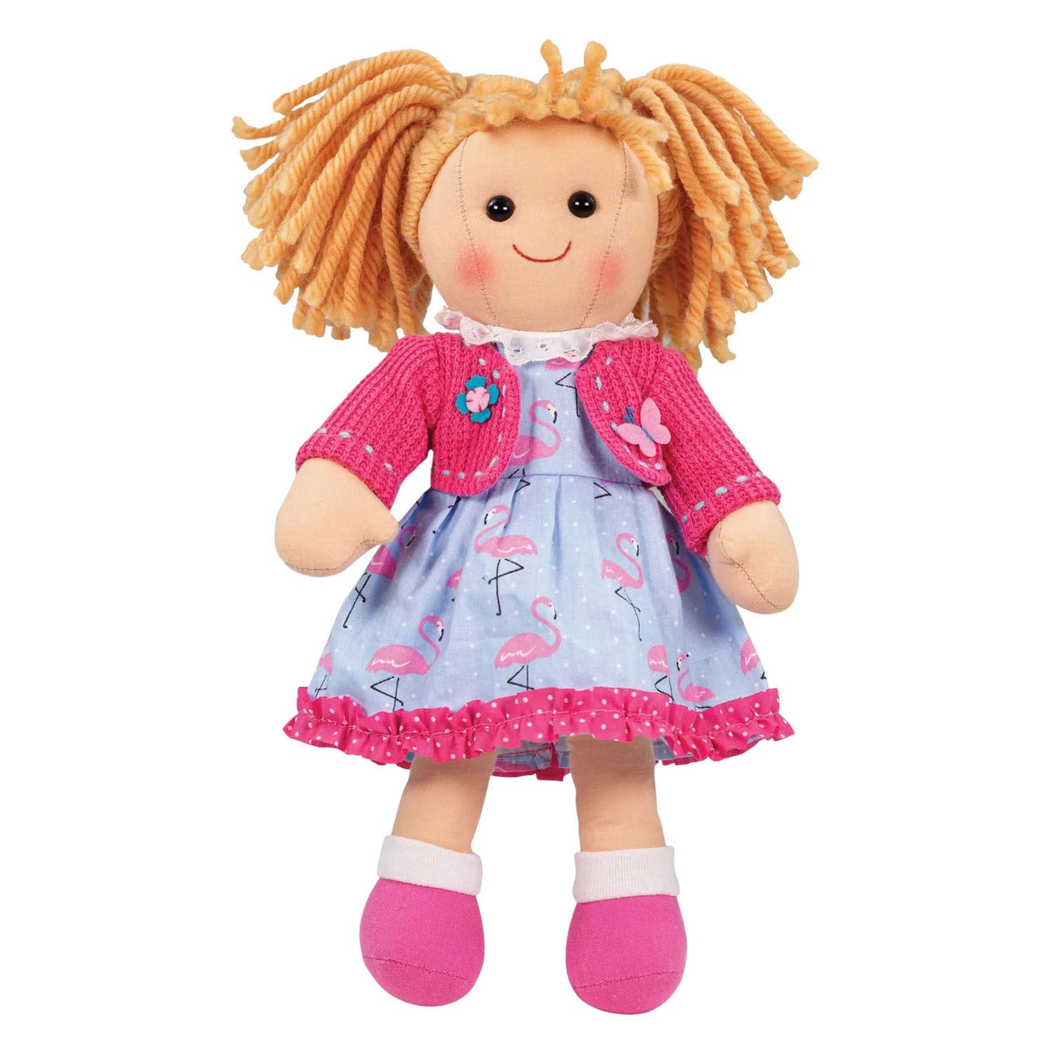 Bigjigs Stoffpuppe Maggie – 35 cm