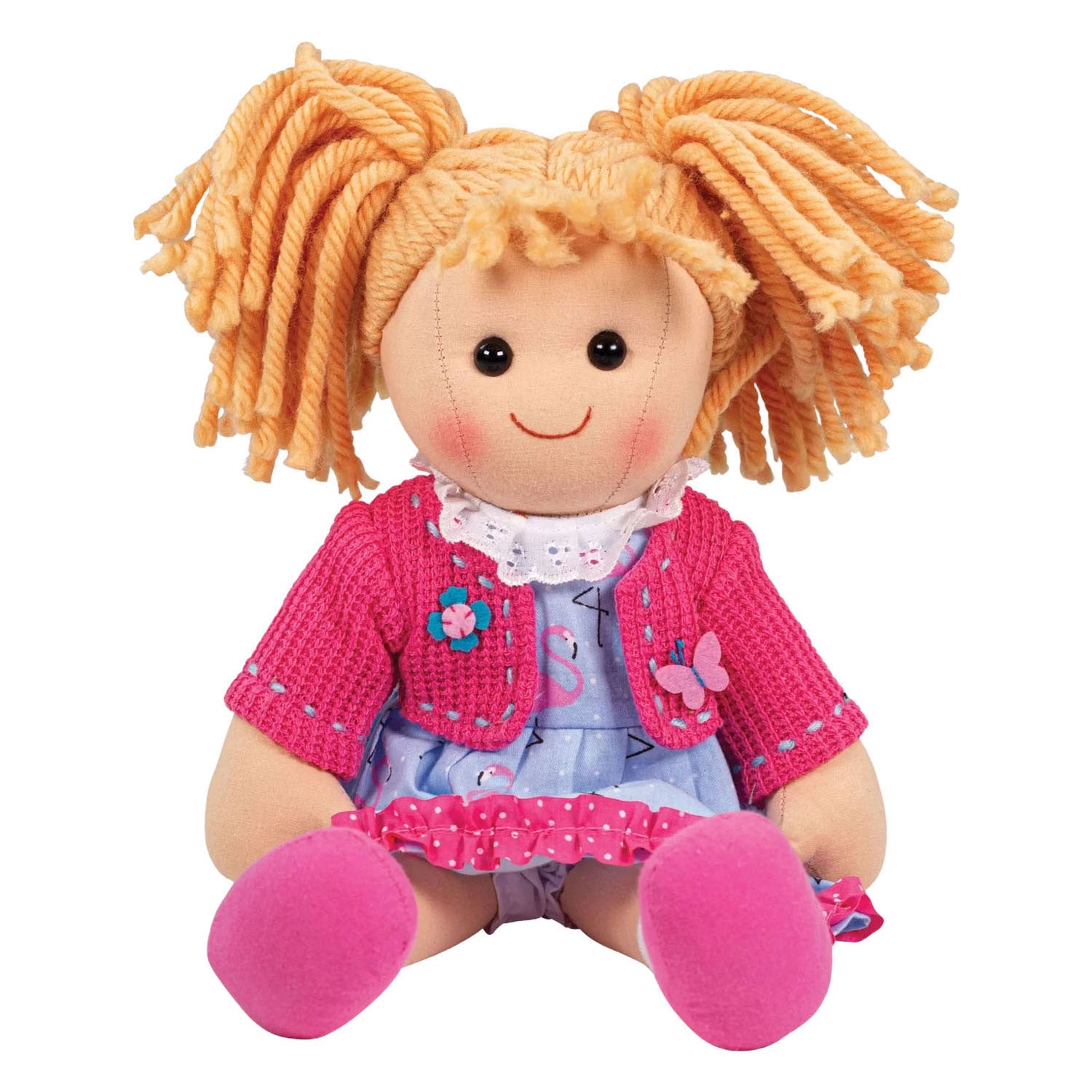 Bigjigs Stoffpuppe Maggie – 35 cm