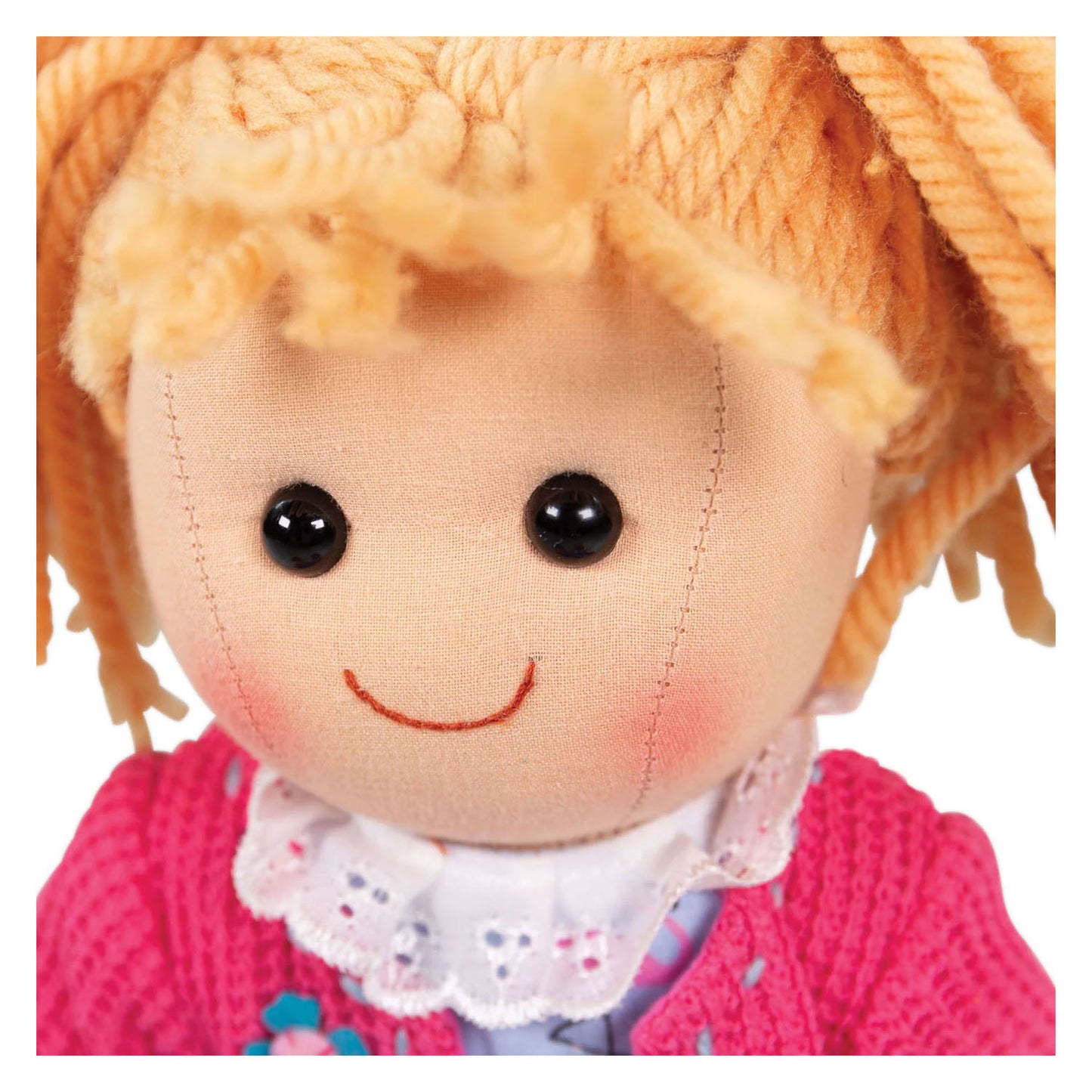 Bigjigs Stoffpuppe Maggie – 35 cm