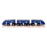 Bigjigs Hochgeschwindigkeitszug aus Holz 1 - 5 Stk. - afbeelding 1