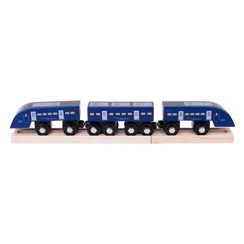 Bigjigs Hochgeschwindigkeitszug aus Holz 1 - 5 Stk.