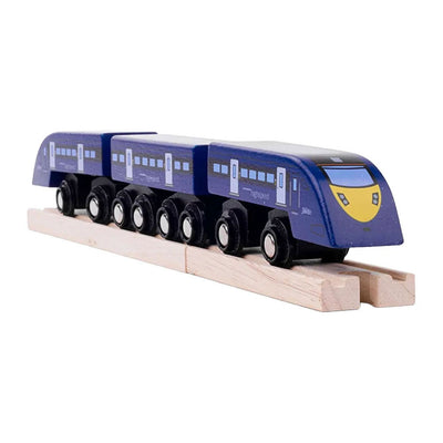 Bigjigs Hochgeschwindigkeitszug aus Holz 1 - 5 Stk.