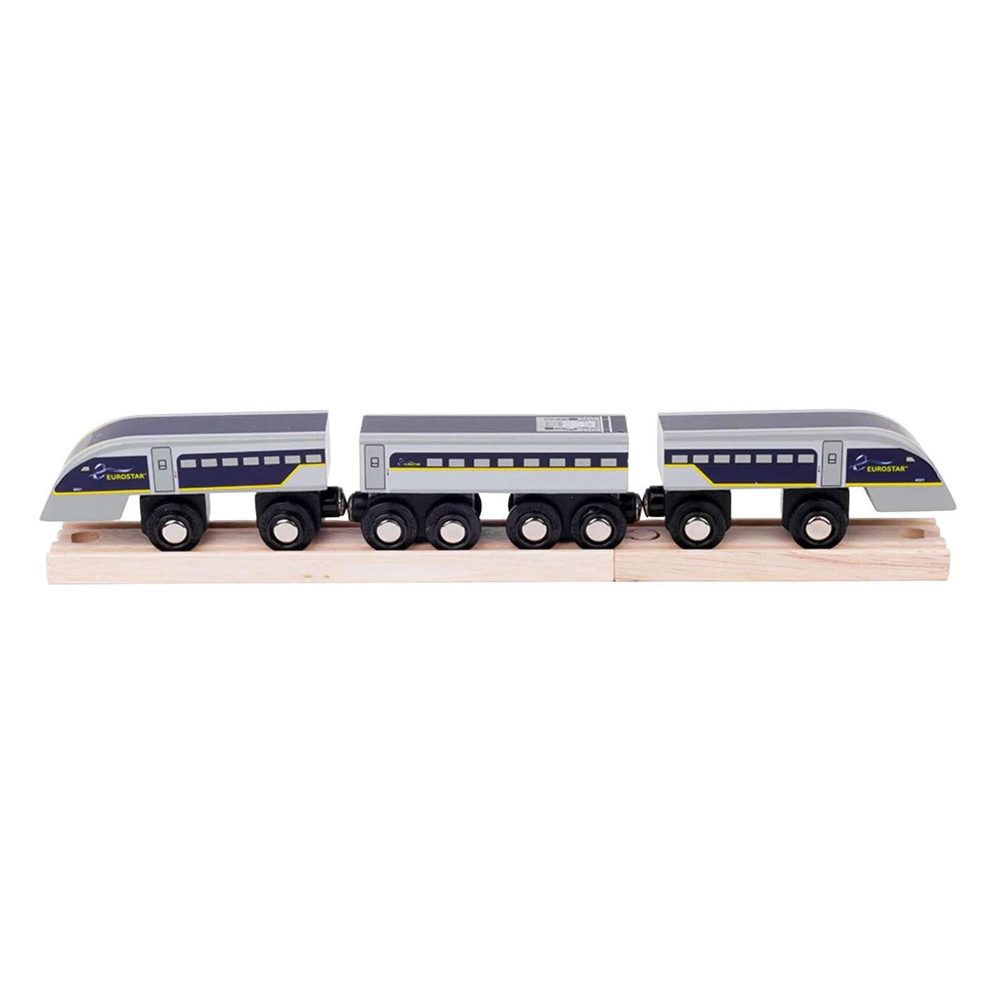 Bigjigs Holzeisenbahn Eurostar E320 - 5 Stk.