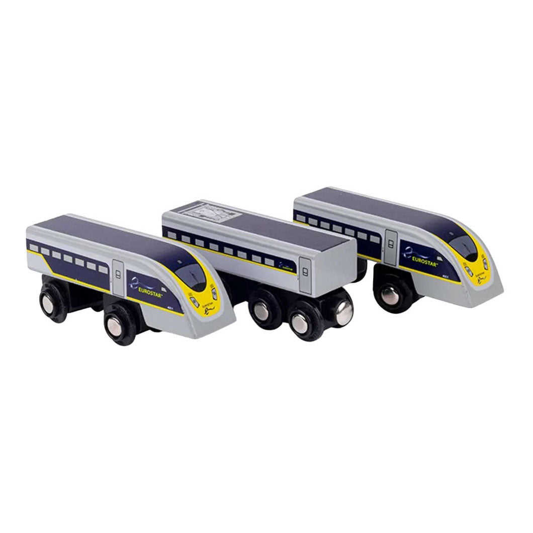 Bigjigs Holzeisenbahn Eurostar E320 - 5 Stk.