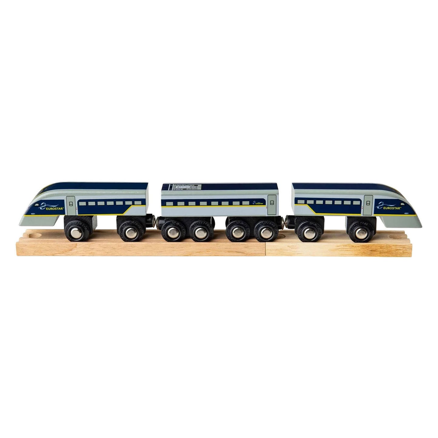 Bigjigs Holzeisenbahn Eurostar E320 - 5 Stk.