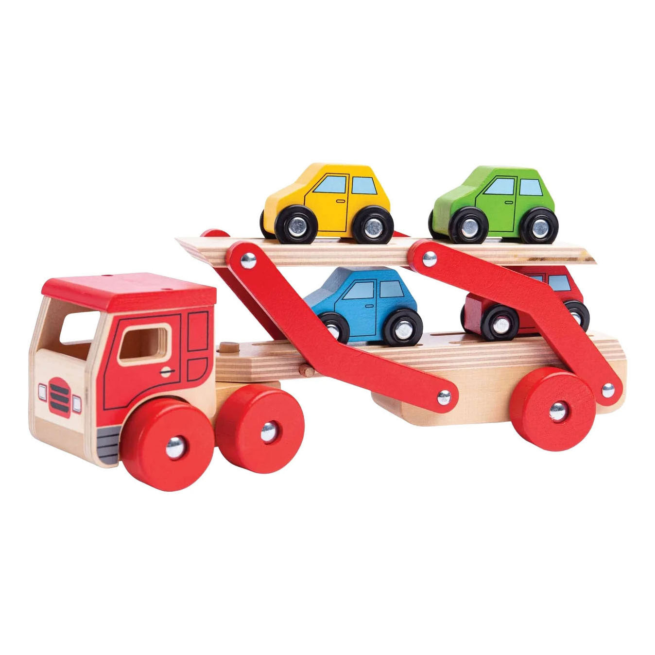 Bigjigs hölzerner Auto-LKW