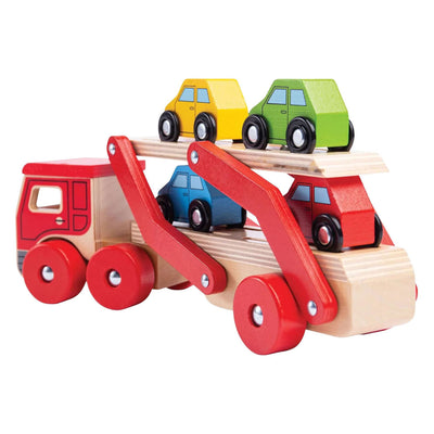 Bigjigs hölzerner Auto-LKW