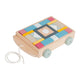 Bigjigs Holzblockwagen – 29-tlg.