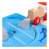Bigjigs Holzschienen - Hai-Angriff - 4 Stk.