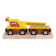 Bigjigs hölzerner Kranwagen – 4 Stück.