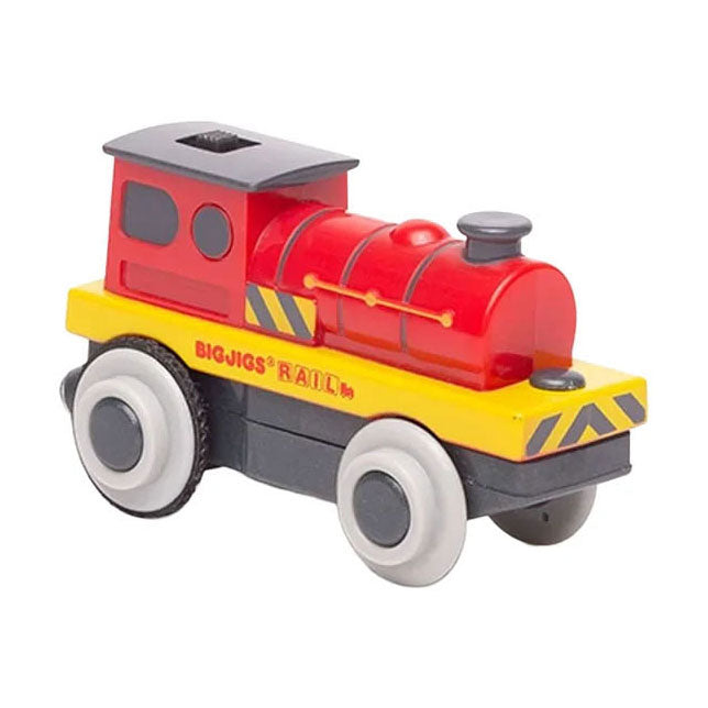 Bigjigs große rote Lokomotive